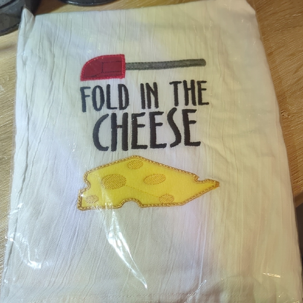 Fold in the Cheese Kitchen Towel